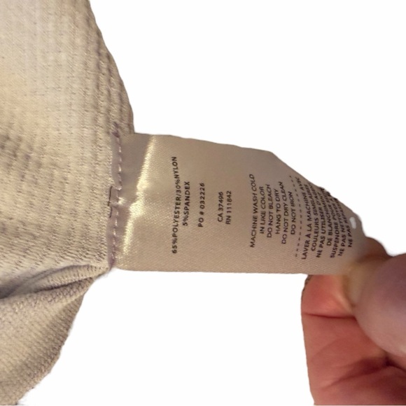 Levelwear Verse Crocus women's top-asymmetrical neck zip-front pocket zip-Large - Picture 11 of 11